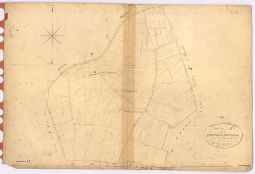 La Chevrolière - Section E1 Forêt de La Freudière (section de) ; 1-154