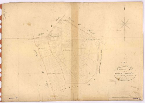 La Chevrolière - Section E2 Forêt de La Freudière (section de) ; 155-343