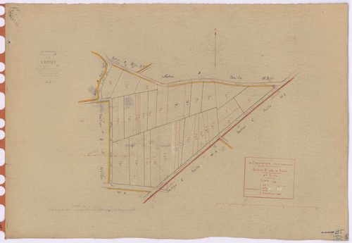 La Chevrolière - Section B5 Tréjet (section de) ; 1387-1418