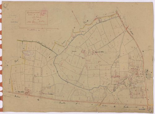 La Chevrolière - Section C7 Bourg (section du) ; 1035-1339