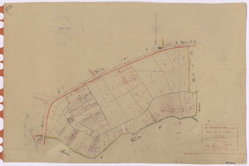 La Chevrolière - Section C9 Bourg (section du) ; 1408-1529
