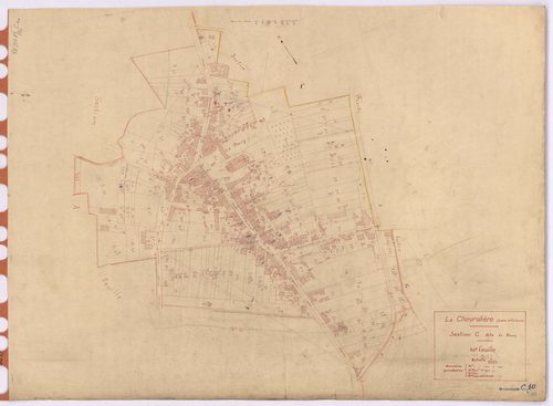 La Chevrolière - Section C10 Bourg (section du) ; 1530-1831
