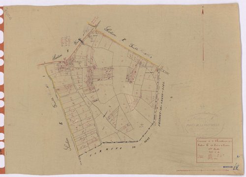 La Chevrolière - Section E2 Forêt de La Freudière (section de La) ; 158-335