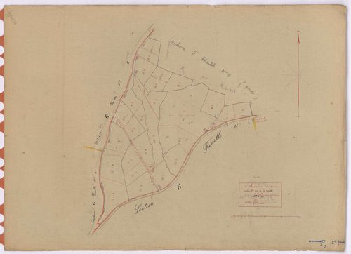 La Chevrolière - Section F1 Freudière (section de La) ; 1-220