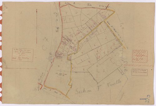 La Chevrolière - Section F2 F3 Freudière (section de La)