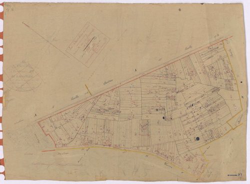 La Chevrolière - Section H1 Larsangle (section de) ; 1-344