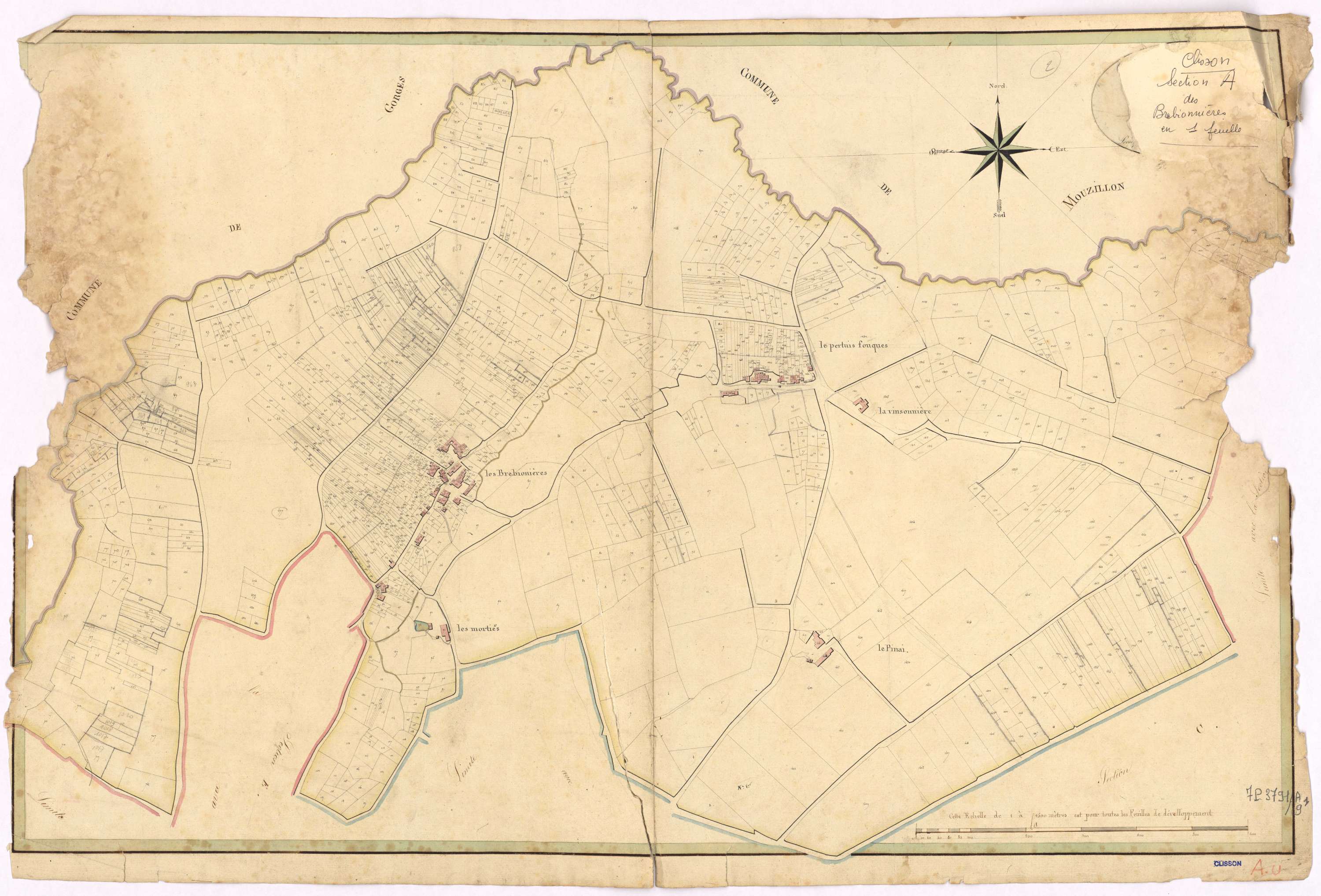 Clisson - Section A Brébionières (section des)