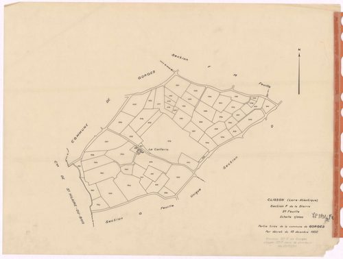 Clisson - Section F2 Blairie (section de La)