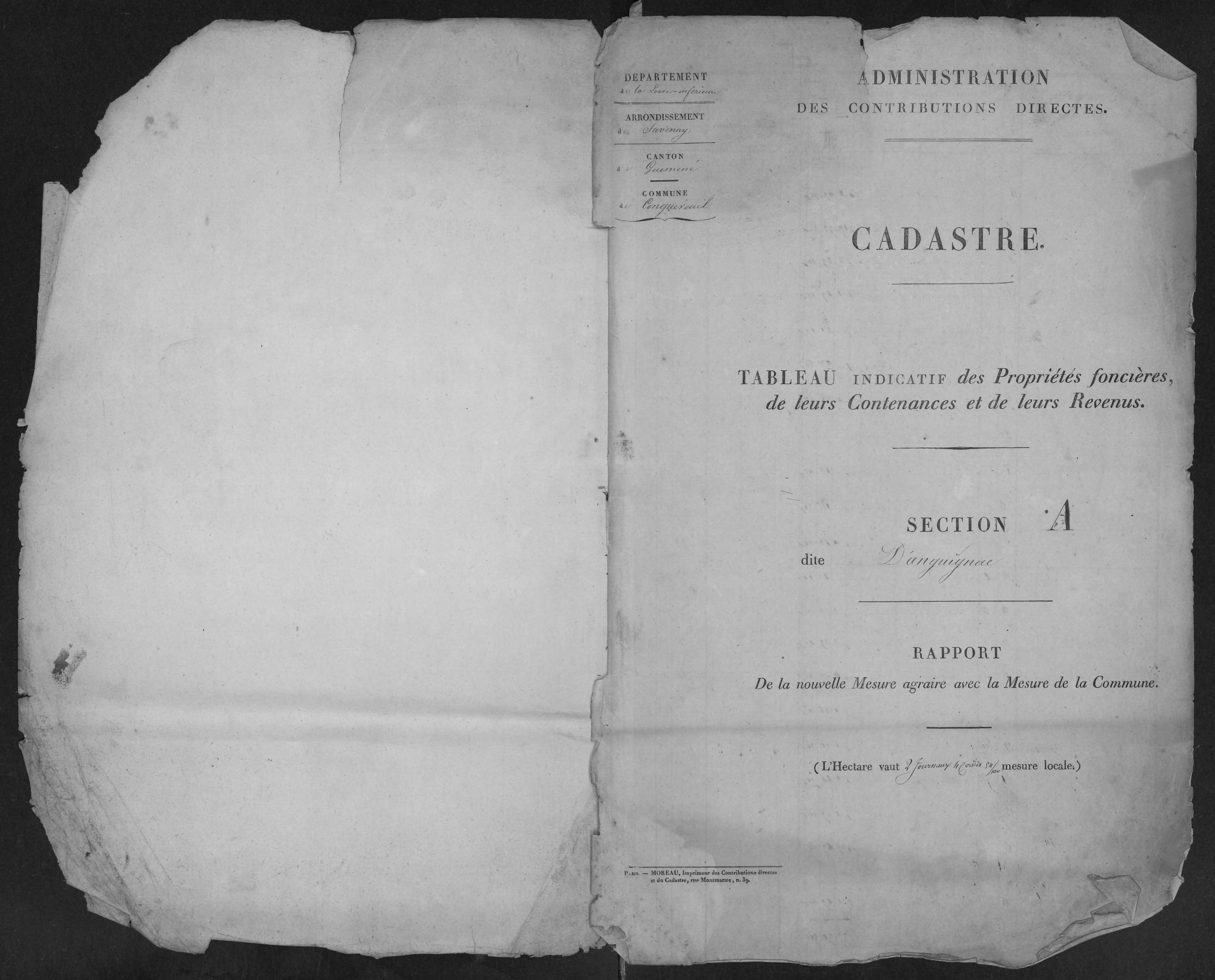 Conquereuil - A à H.