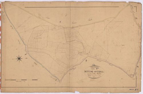 Conquereuil - Section B2 Cotidel (section de) ; 151-245