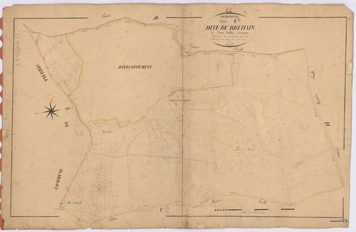 Conquereuil - Section C2 Brehain (section de) ; 252-775