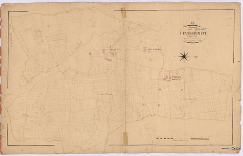 Conquereuil - Section C2 (développement) Brehain (section de) ; 252-775 ; développement de diverses parcelles