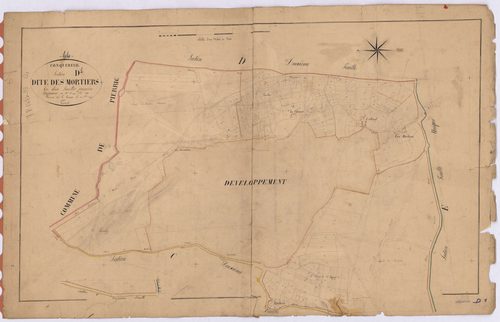 Conquereuil - Section D1 Mortiers (section des) ; 1-682
