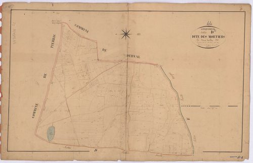 Conquereuil - Section D2 Mortiers (section des) ; 681-823