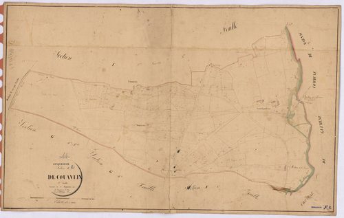 Conquereuil - Section F2 Couaveix (section de) ; 357-650