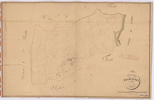 Conquereuil - Section F3 Couaveix (section de) ; 651-1009
