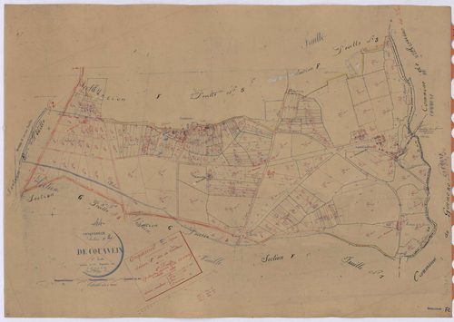 Conquereuil - Section F2 Couaveix (section de) ; 229-506