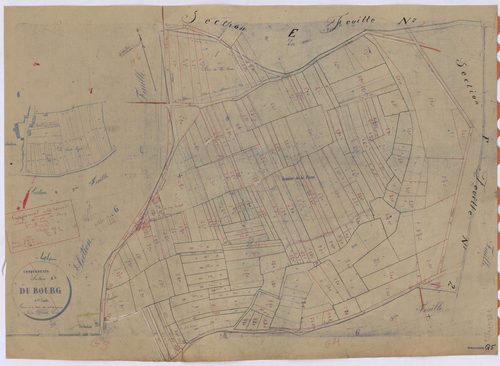 Conquereuil - Section G5 Bourg (section du) ; 815-973
