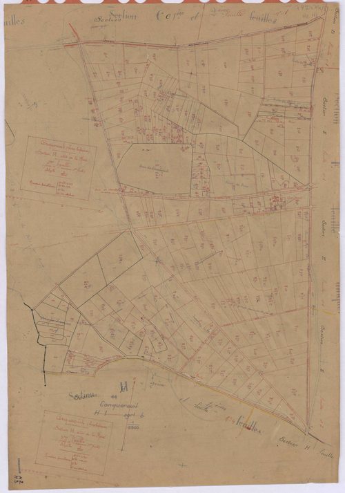Conquereuil - Section H2 H3 Haie (section de La) ; 214-433 ; 434-560