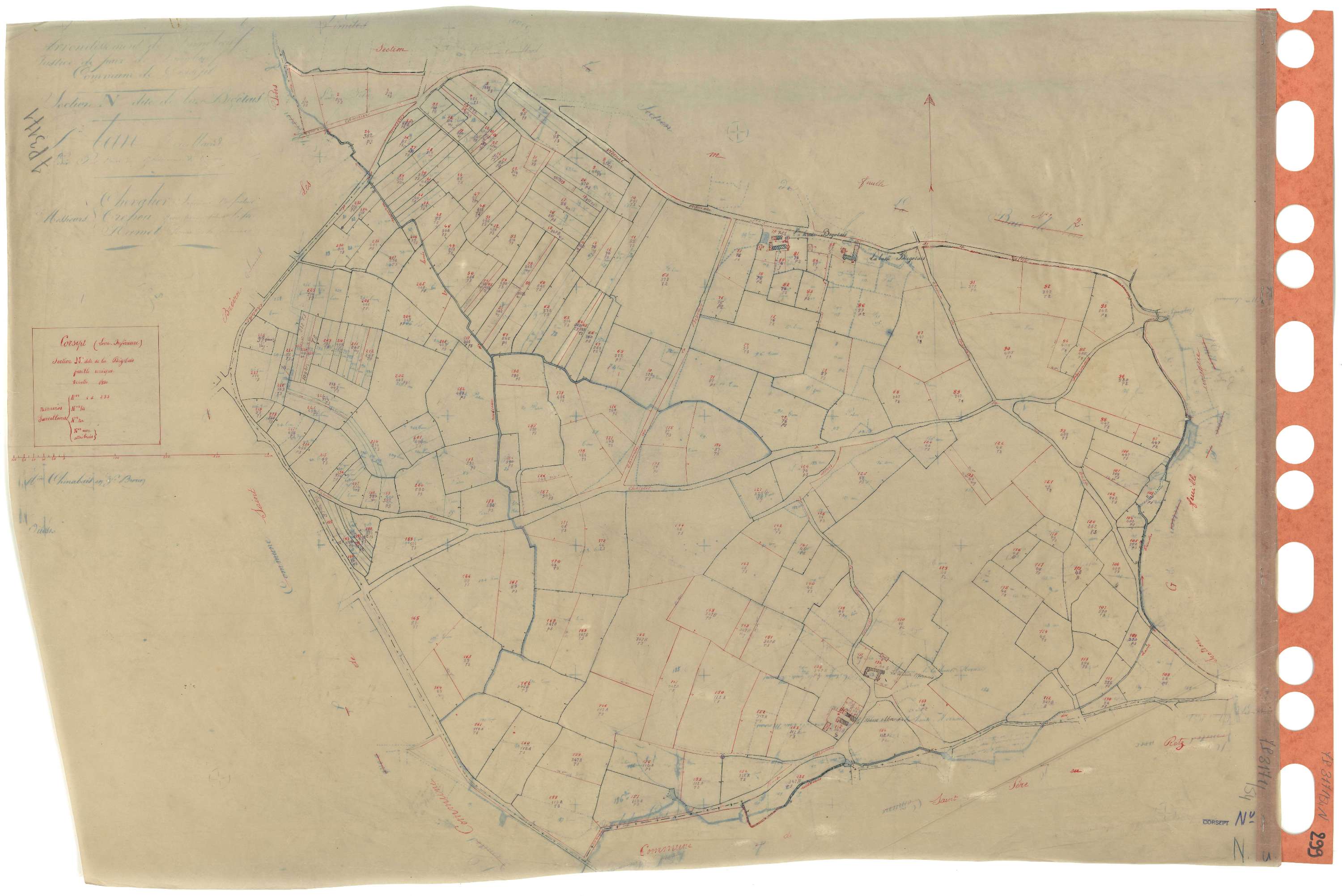 Corsept - Section N Bigotais (section de La) . 1-233