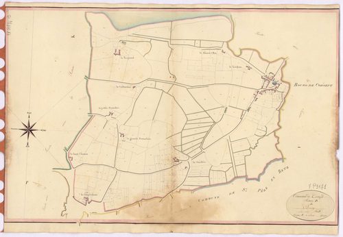 Corsept - Section B Bourg (section du)