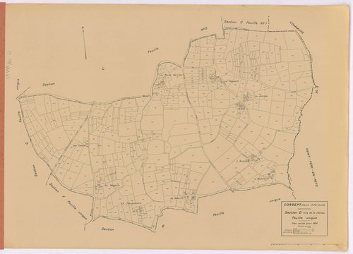 Corsept - Section D Jannais (section de la) ; 1-430