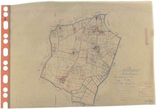 Corsept - Section C1 Guérêts (section des) . 1-293