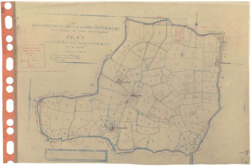 Corsept - Section J Plessis (section de) . 1-169