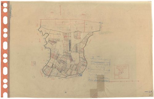 Corsept - Section L2 Prés Bas (section des) . 251-485