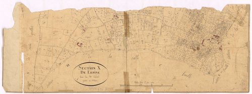 Couëron - Section X Epine (section de l')