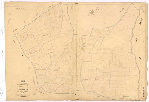 Crossac - Section A2 Cossonnais (section de La) ; 500-868
