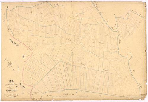 Crossac - Section A5 Cossonnais (section de La) ; 1820-2279
