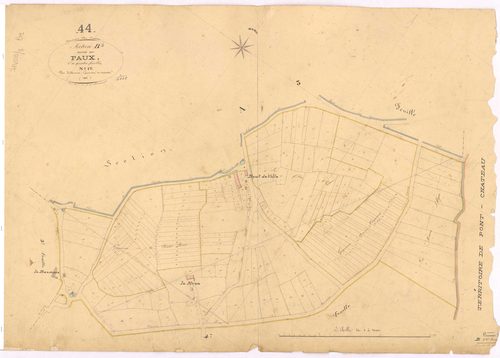 Crossac - Section B1 Faux (section du) ; 1-196