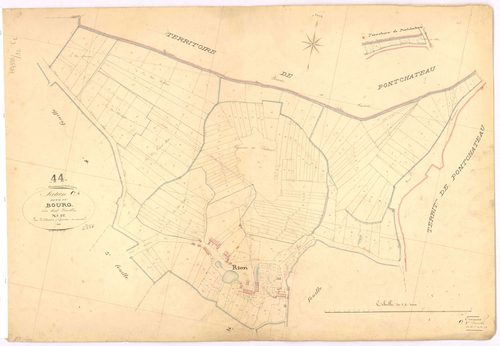 Crossac - Section C1 Bourg (section du) ; 1-278