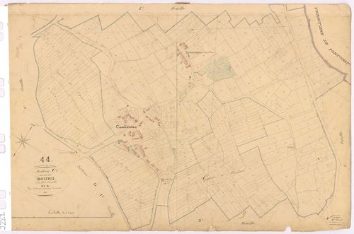 Crossac - Section C4 Bourg (section du) ; 1100-1579