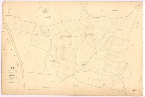Crossac - Section C6 Bourg (section du) ; 1882-2063