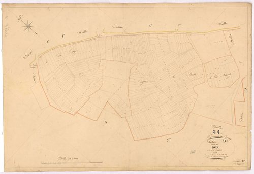 Crossac - Section D1 Ros (section de) ; 1-257
