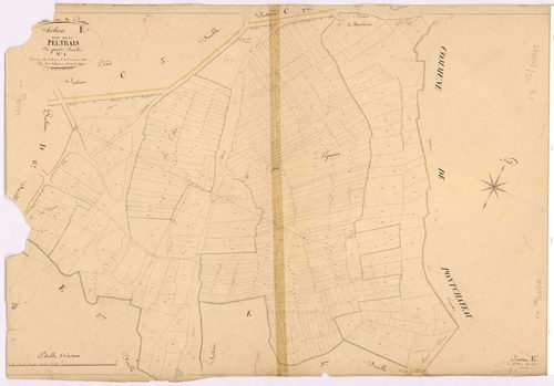 Crossac - Section E1 Peltrais (section de La) ; 1-323bis