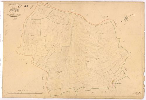 Crossac - Section E2 Peltrais (section de La) ; 324-741