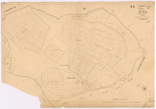 Crossac - Section E4 Peltrais (section de La) ; 1170-1541