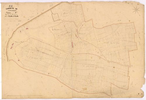 Crossac - Section F8 Martinière (section de La) ; 2607-3118