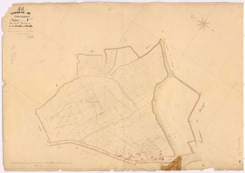 Crossac - Section F10 Martinière (section de La) ; 3126-3317