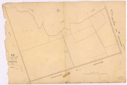 Crossac - Section G4 Gérodais (section de La) ; 982-994