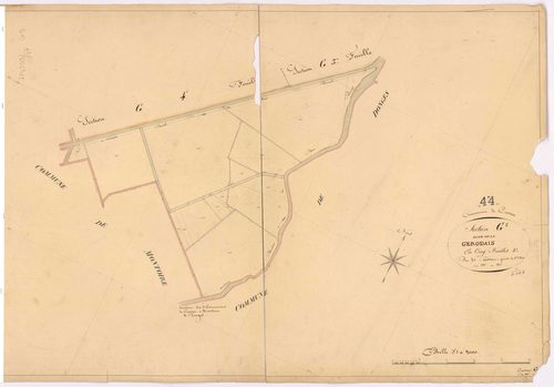 Crossac - Section G5 Gérodais (section de La) ; 995-1011