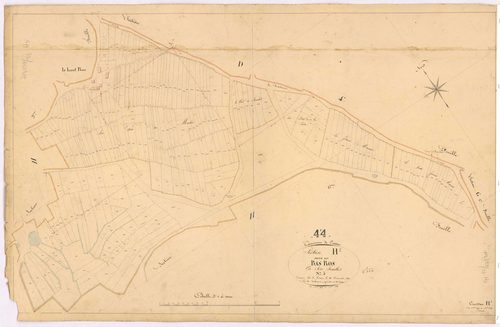 Crossac - Section H5 Bas Ros (section du) ; 1457-1687