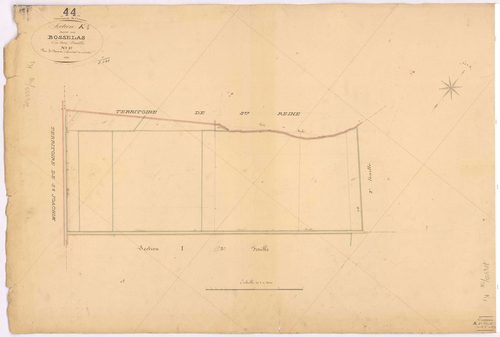 Crossac - Section K1 Bosselas (section de) ; 1-9bis