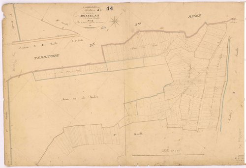 Crossac - Section K2 Bosselas (section de) ; 10-182