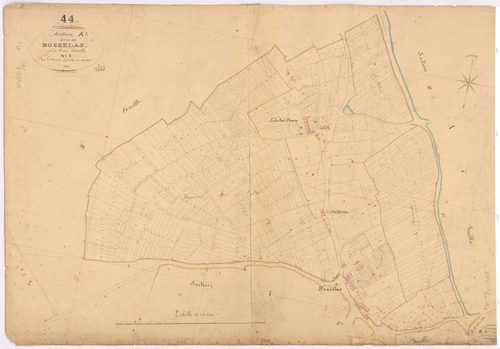 Crossac - Section K3 Bosselas (section de) ; 183-650