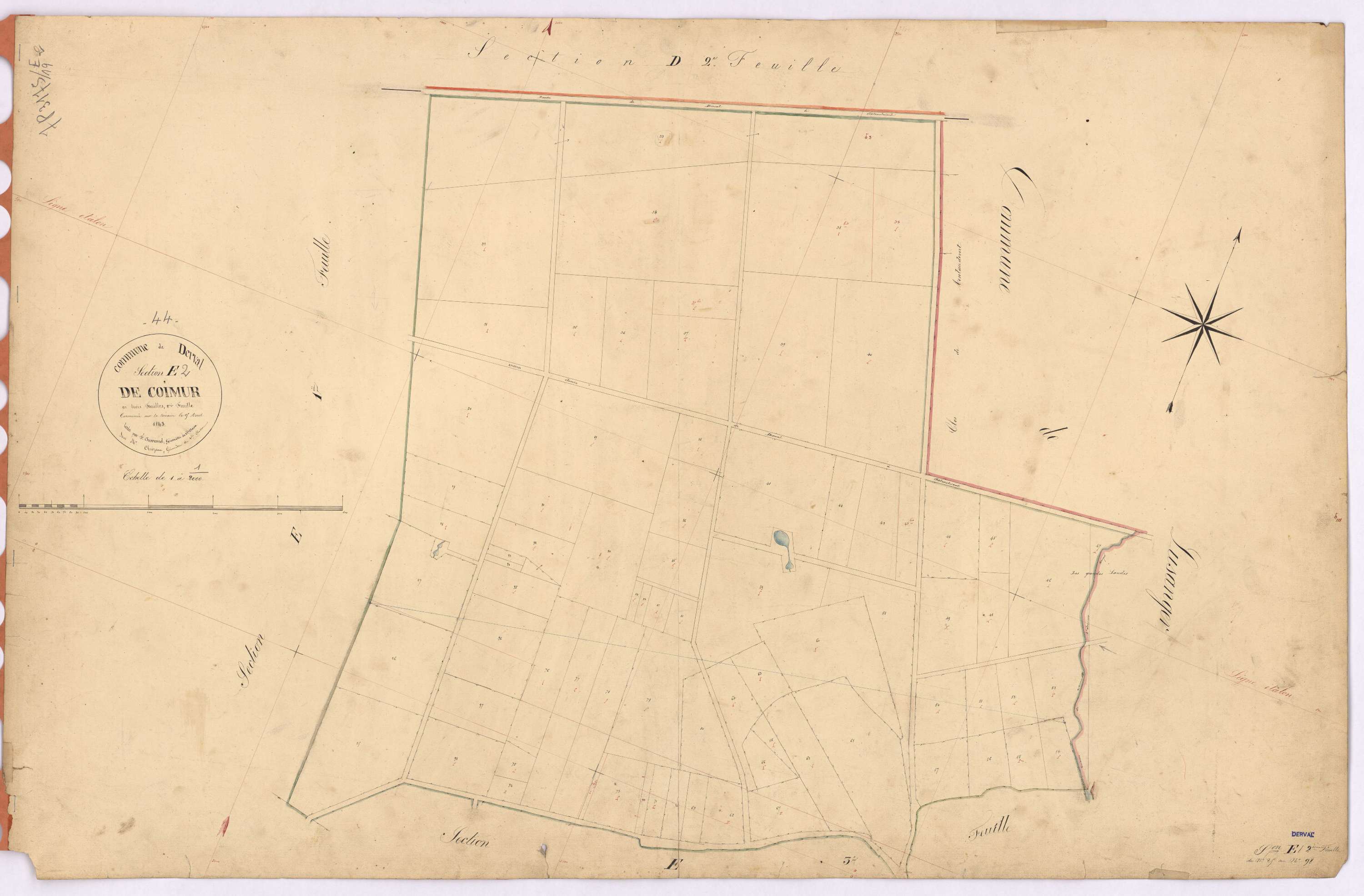 Derval - Section E2 Coimur (section de)