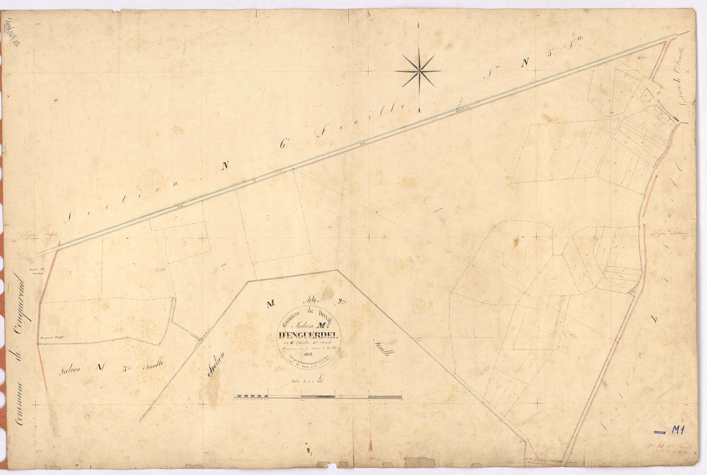 Derval - Section M1 Enguerdel (section d') ; 1-38